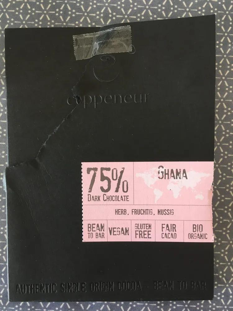 Dark Chocolate 75% Ghana