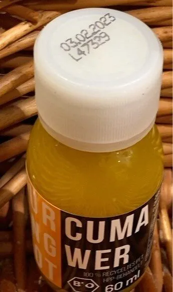 Curcuma Ingwer Shot