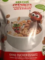Frühstücks-Kringel Apfel & Erdbeere