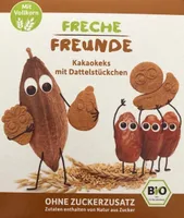 Kakaokeks mit Dattelstückchen