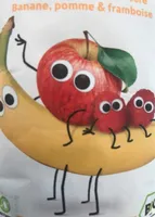 Banane,Pomme,Framboise