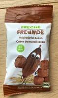 Cubes de muesli cacao