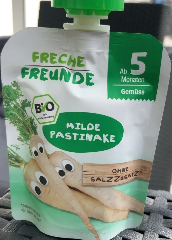 Milde pastinake