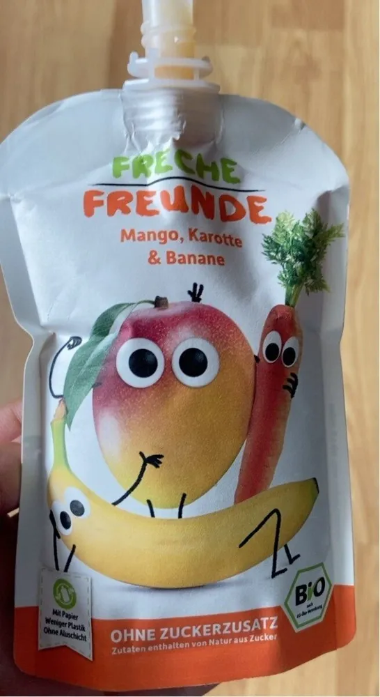 Freche Freunde - Mango, Karotte & Banane