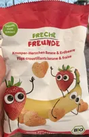 Flips croustillants banane & fraise