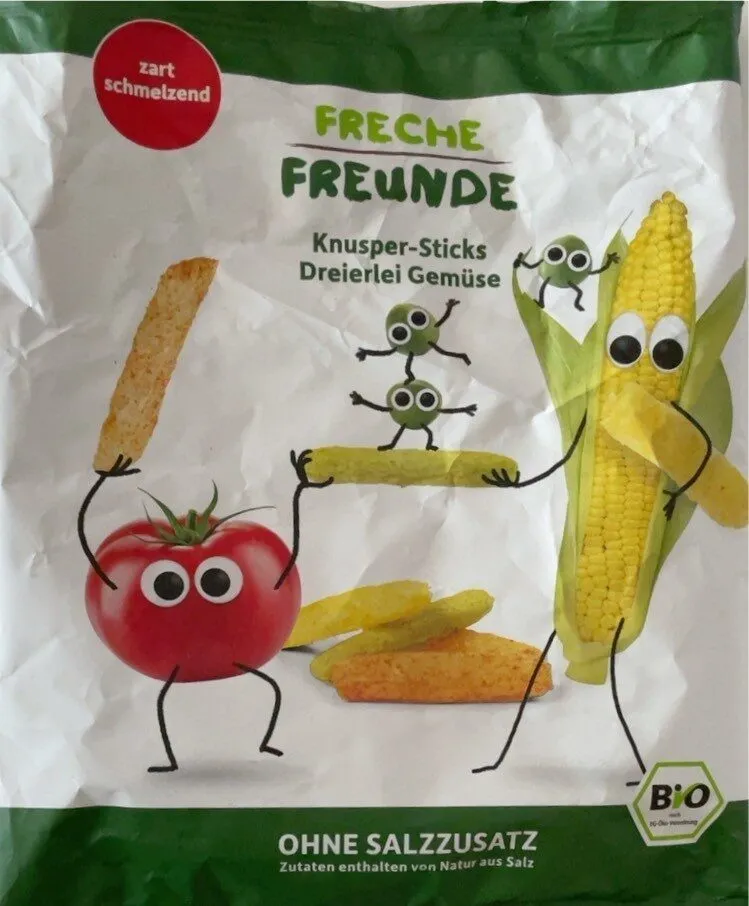 Knusper-Sticks Dreierlei Gemüse