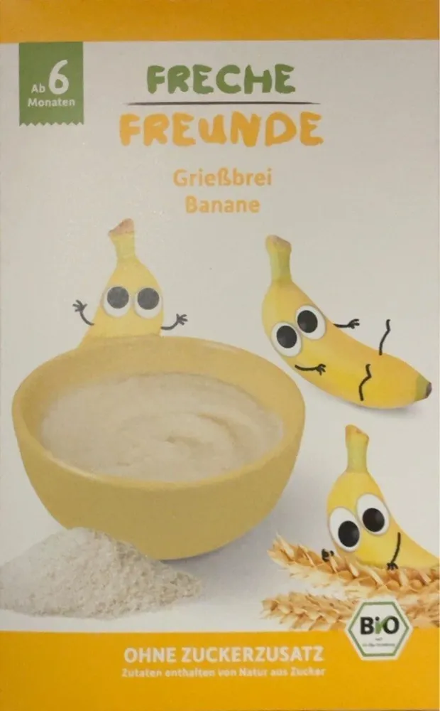 Grießbrei Banane