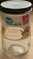 Apfel, Pfirsich & Banane