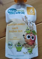 Freche Freunde Frühstücks Brei nach bircher art