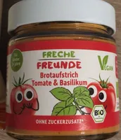 Freche Freunde Brotaufstrich Tomate & Basilikum