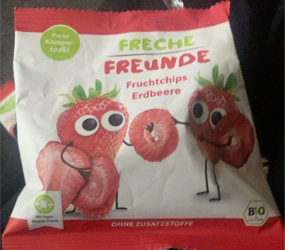 Freche Freunde erdbeerchips