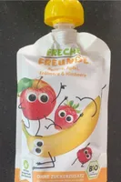Bananr, Apfel, Erbeere & Himbeere