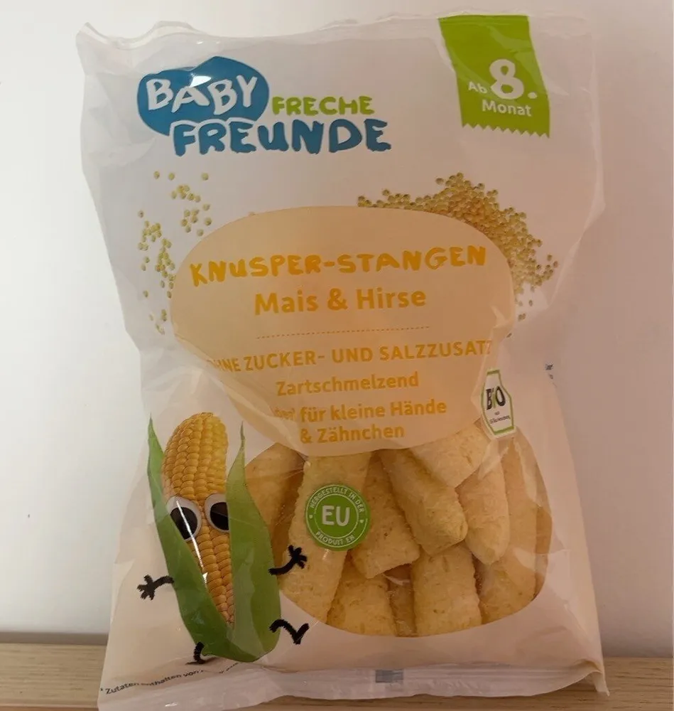 KNUSPER-STANGEN Mais & Hirse