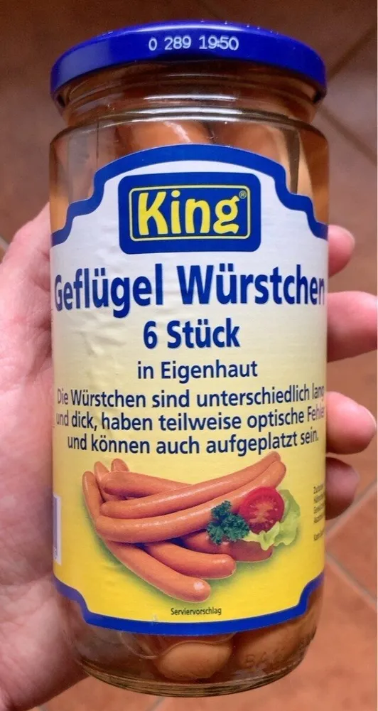 Geflügel Würstchen