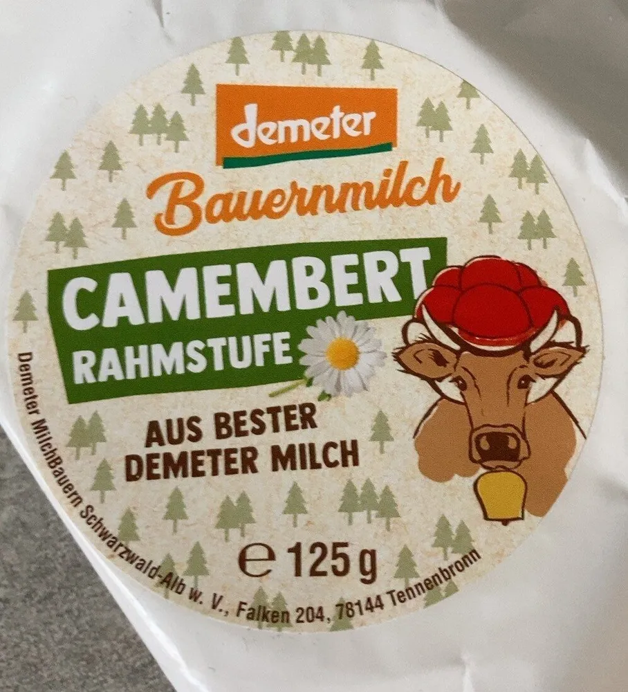 Camembert Demeter Rahmstufe