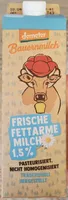 Frische Fettarme Bauernmilch