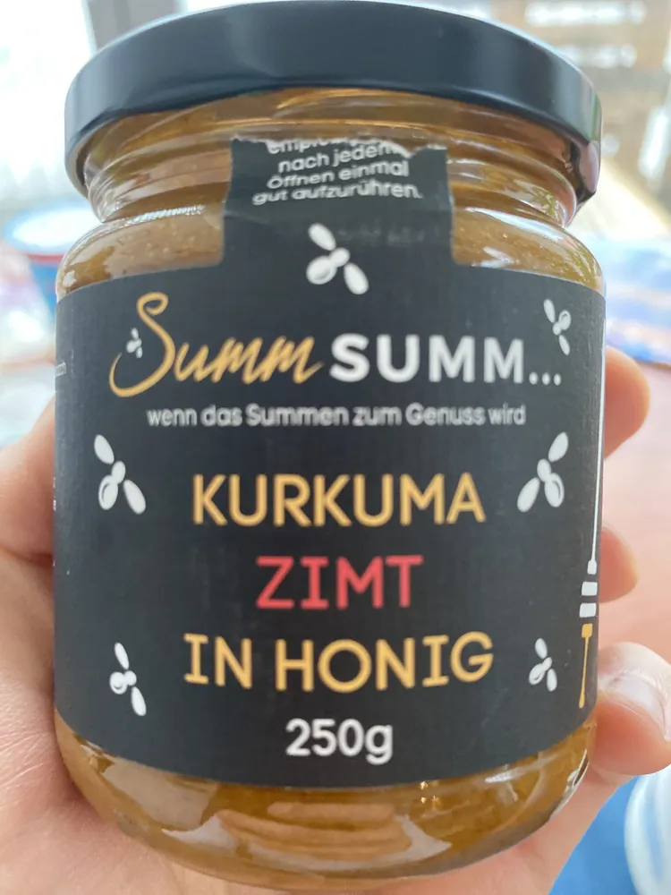 KURKUMA ZIMT IN HONIG