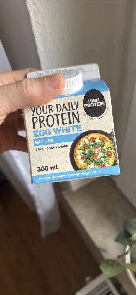 Your Daily Protein Egg White Nature