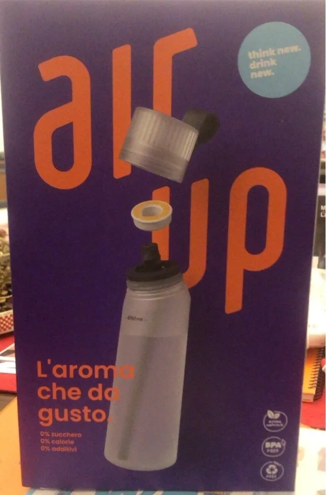 borraccia air up con pod cola e mandarino