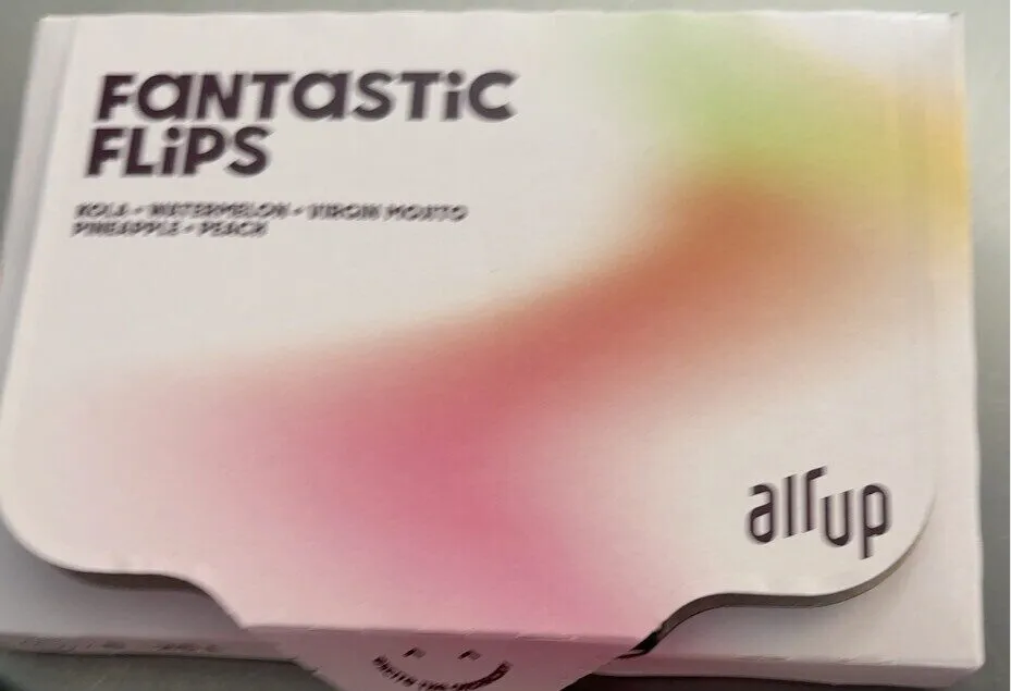 FANTASTIC FLIPS KOLA • WATERMELON • VIRGIN MOJITO PINEAPPLE • PEACH