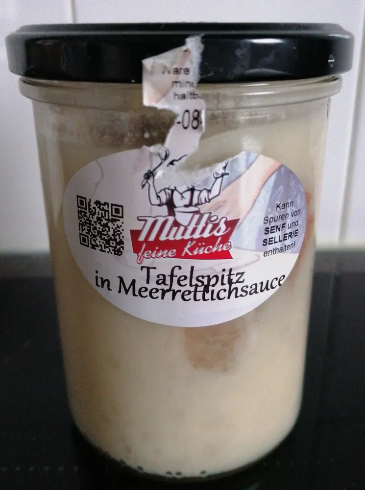 Tafelspitz mit Meerrettichsauce
