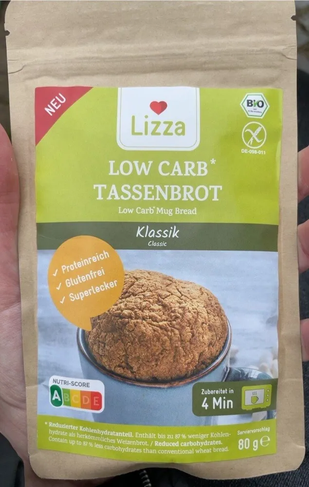 Low Carb Tassenbrot
