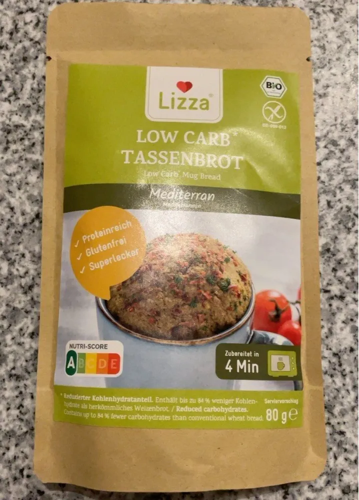 Low Carb Tassenbrot Mediterran