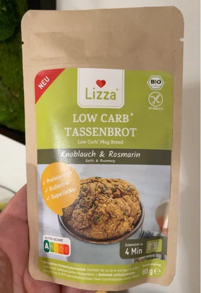 Low Carb Tassenbrot