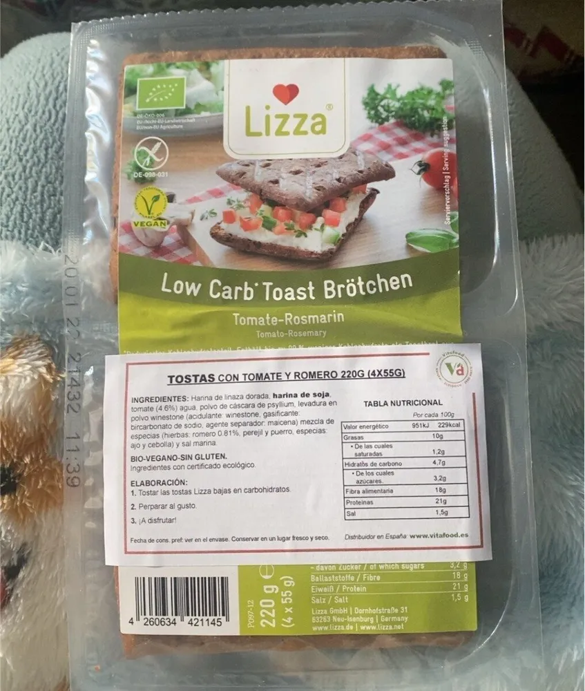 Low Carb Toast Brötchen