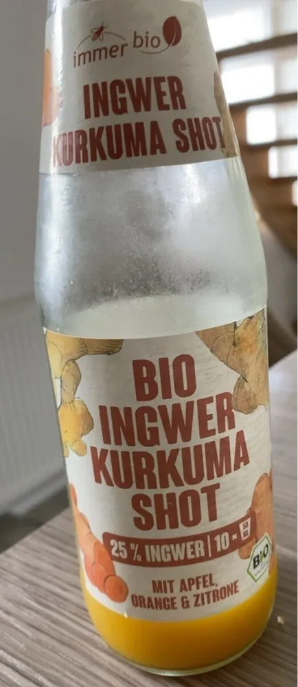 Bio Ingwer Kurkuma Shot
