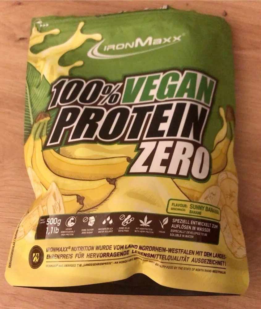 100% vegan protein zero