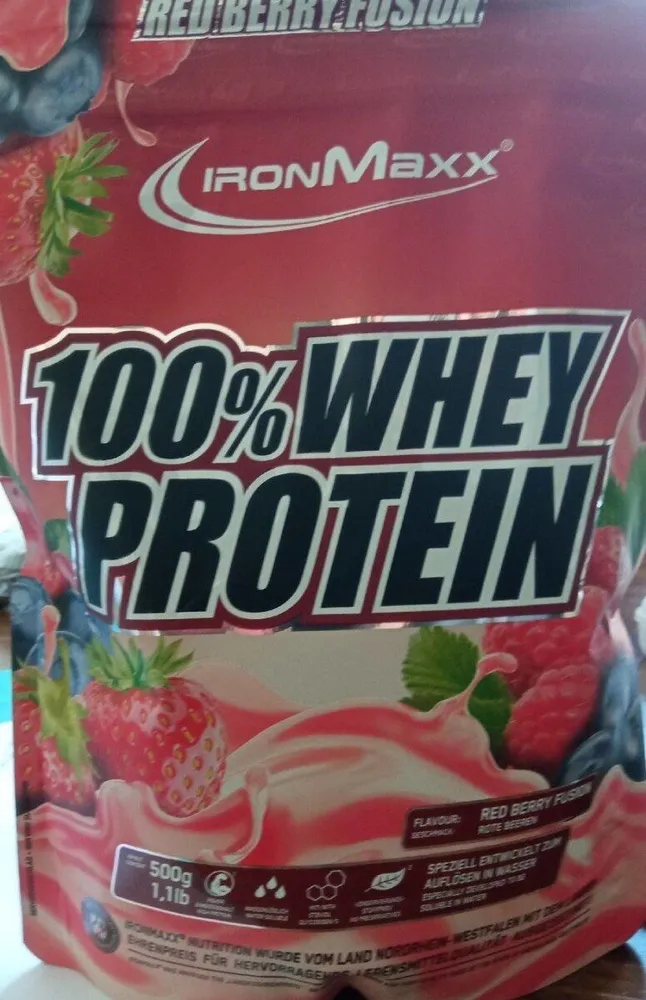 100% Whey Protein Red Berry Fusion