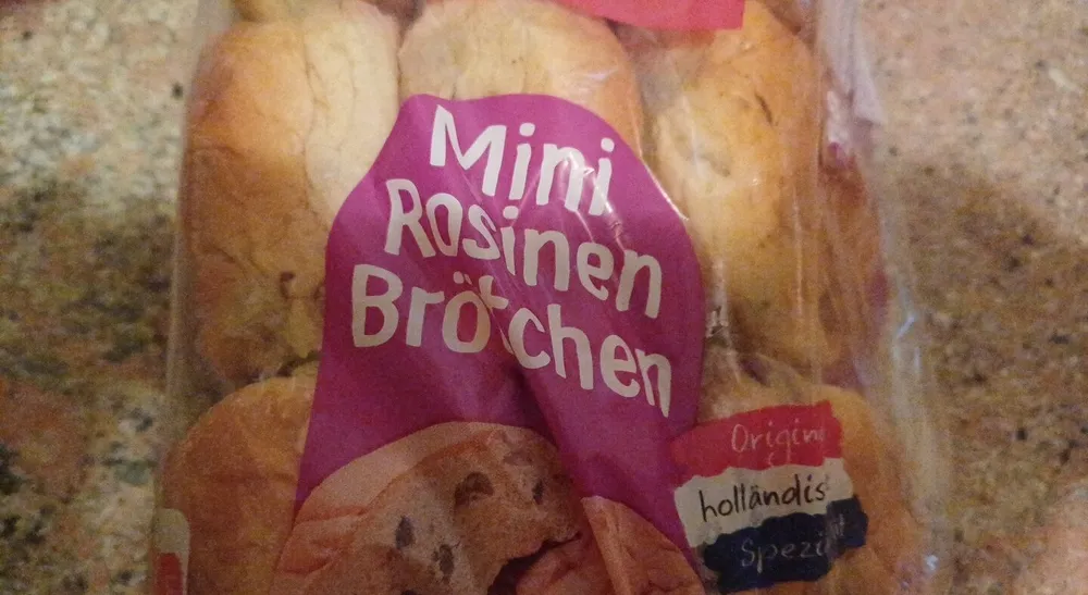 Mini Rosinen Brötchen