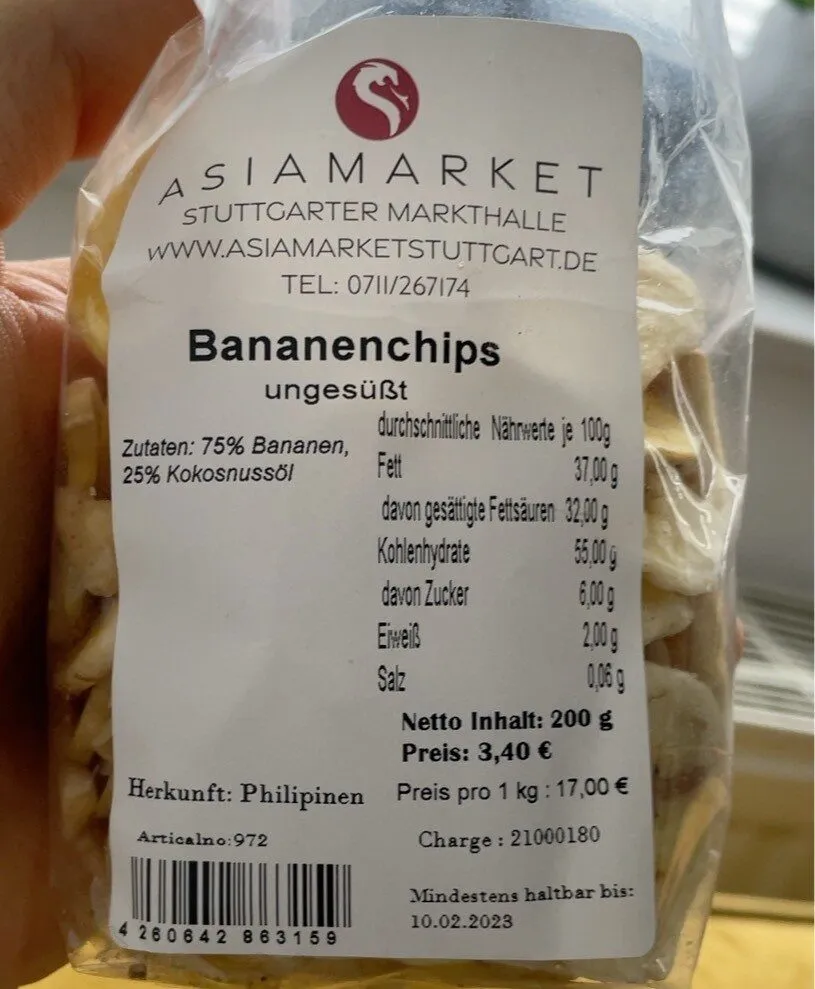 Bananenchips