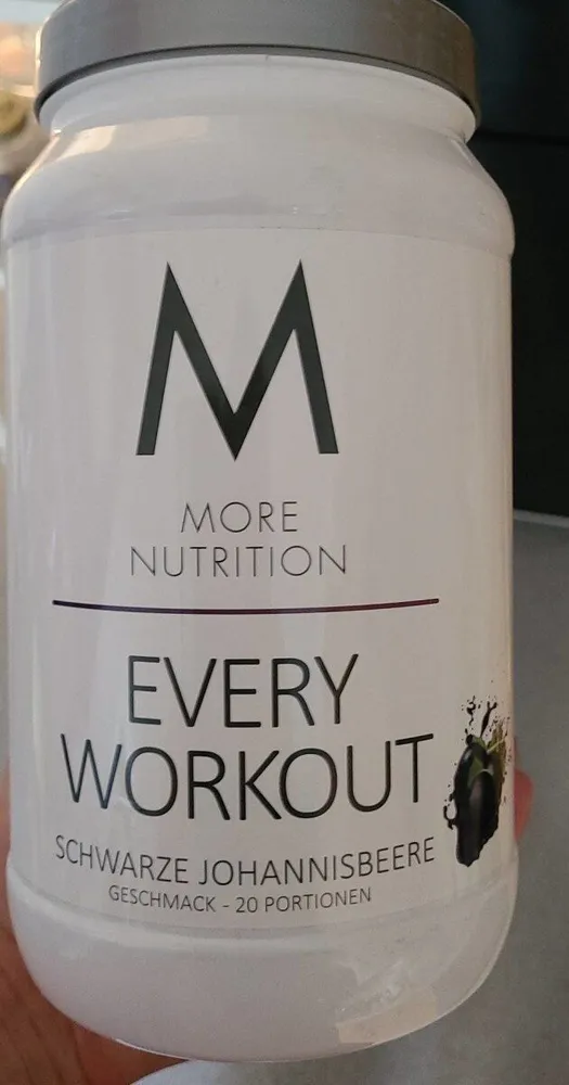 Every Workout Schwarze Johannisbeere