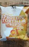 Protein tortilla chips