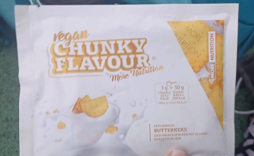 Chunky Flavour - Butter Bisquit / Butterkeks - Probe