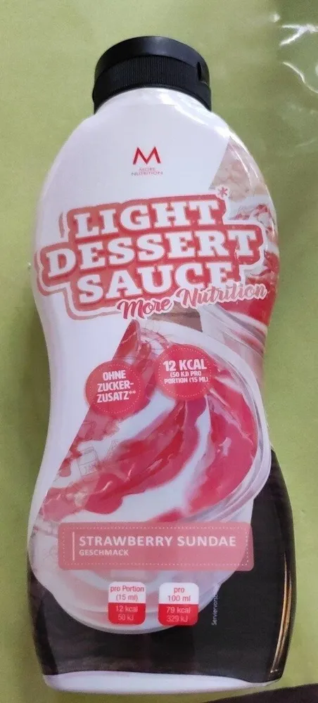 Light Dessert Sauce