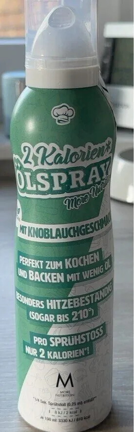 2 Kalorien Ölspray Knoblauch