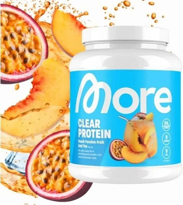 More Clear Protein - Peach Passionfruit Ice Tea