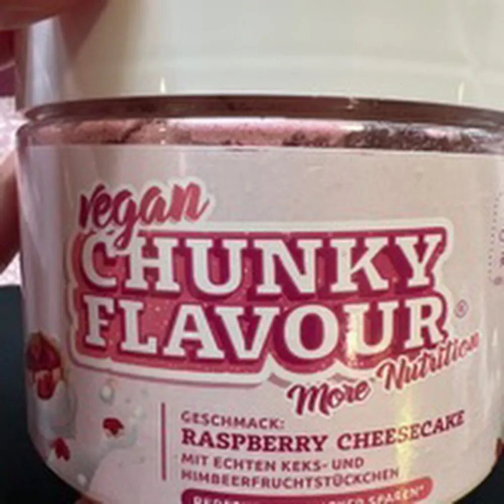 Chunky Flavour Raspberry Cheesecake