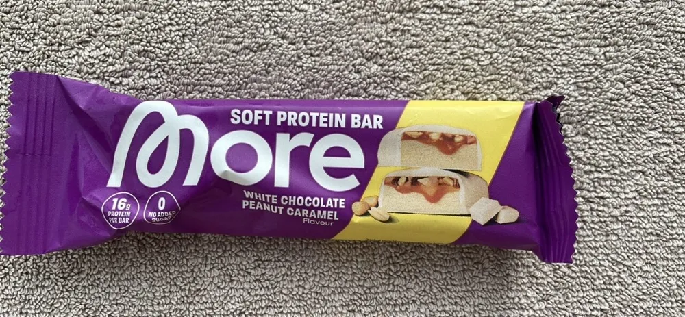 More Protein Bar - White Chocolate Peanut Caramel