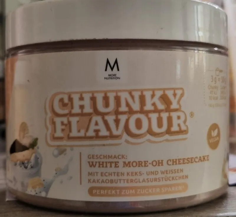 Chunky Flavour White More-O Cheesecake