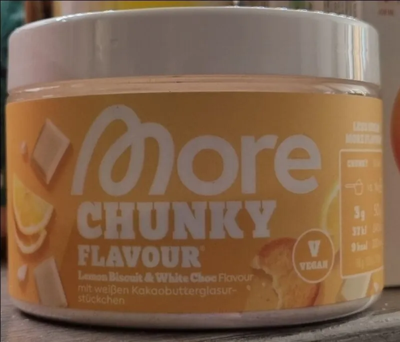 Chunky Flavour Lemon Biscuit & White Choc