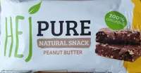 Natural Snack Peanut Butter / Veganer Bio-Proteinriegel