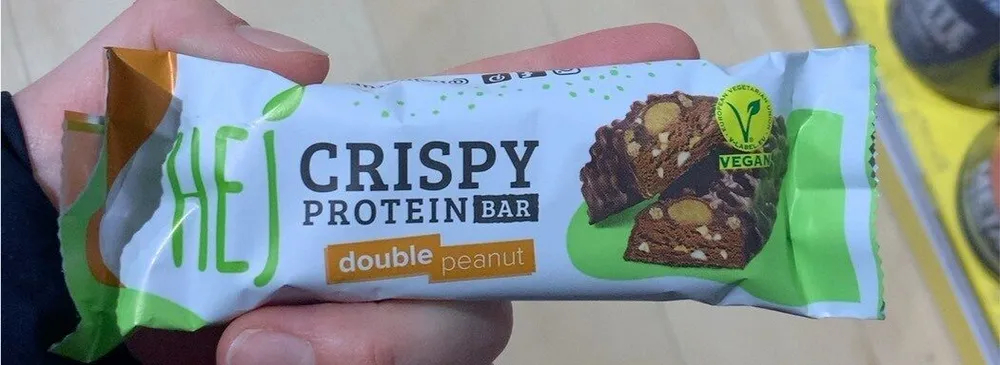 CRISPY PROTEIN BAR double peanut