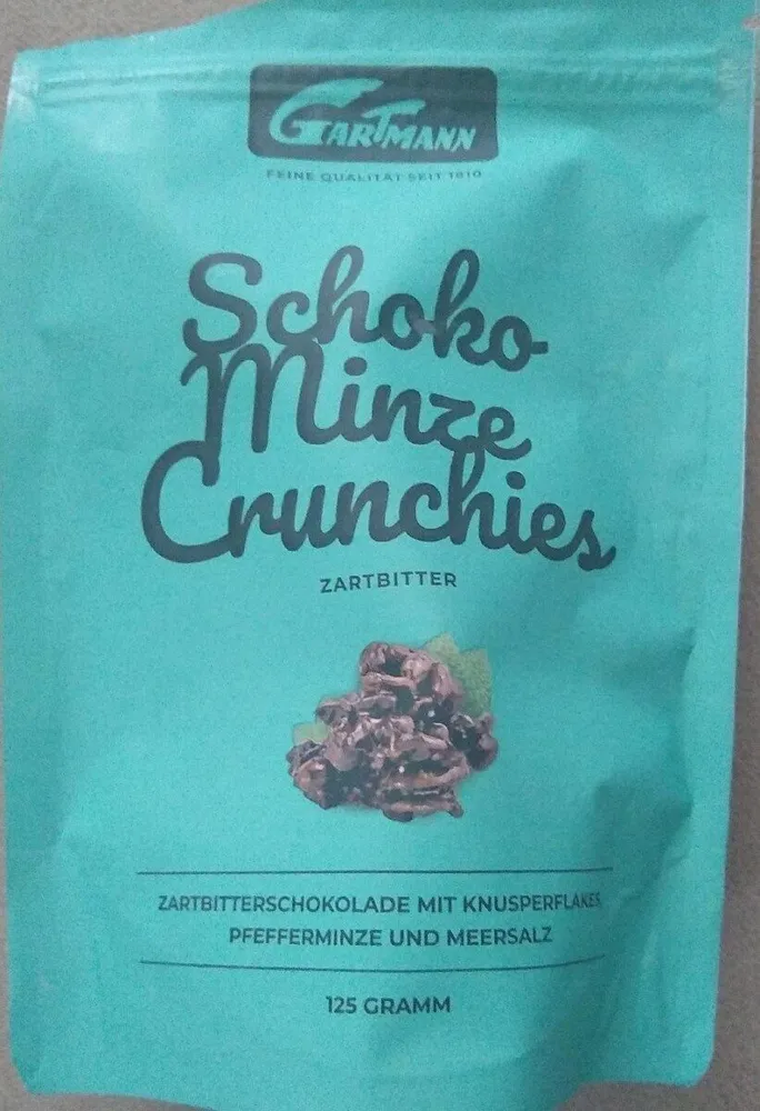 Schoko Minze Crunchies