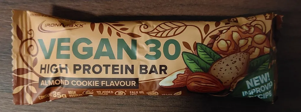 Vegan 30 High Protein Bar Almond Cookie Flavour