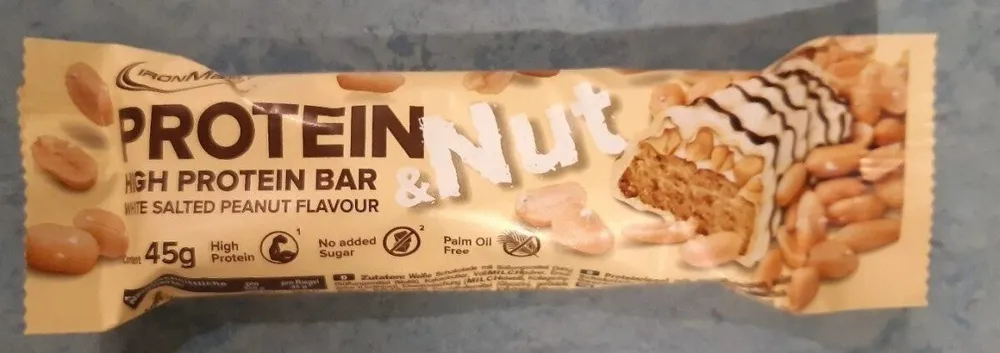 Protein High Protein Bar White Salted peanut flavour