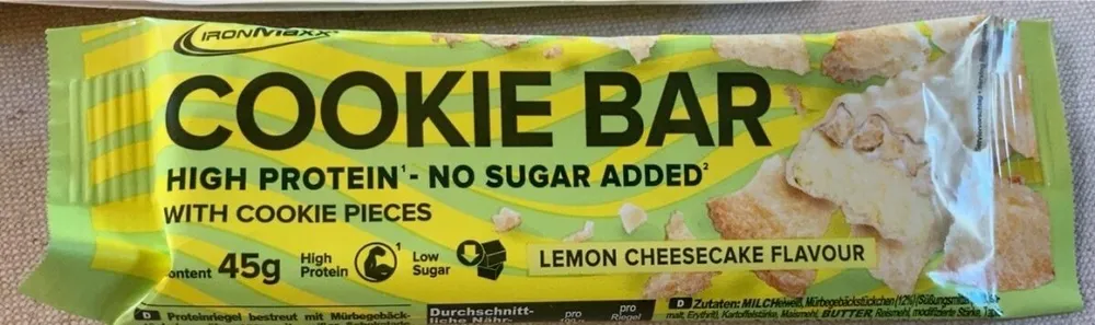 Cookie Bar Lemon Cheesecake